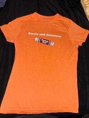 Steve & Barry's Orange Graphic Tee - XL